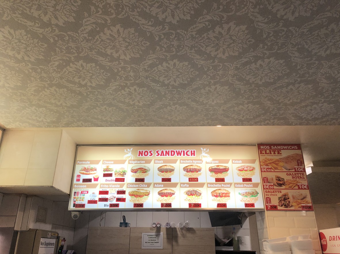 Elite Restaurant menu 2