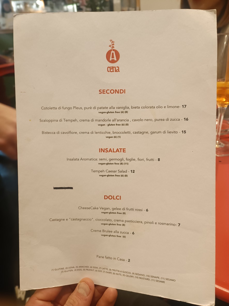Aromaticus menu 2