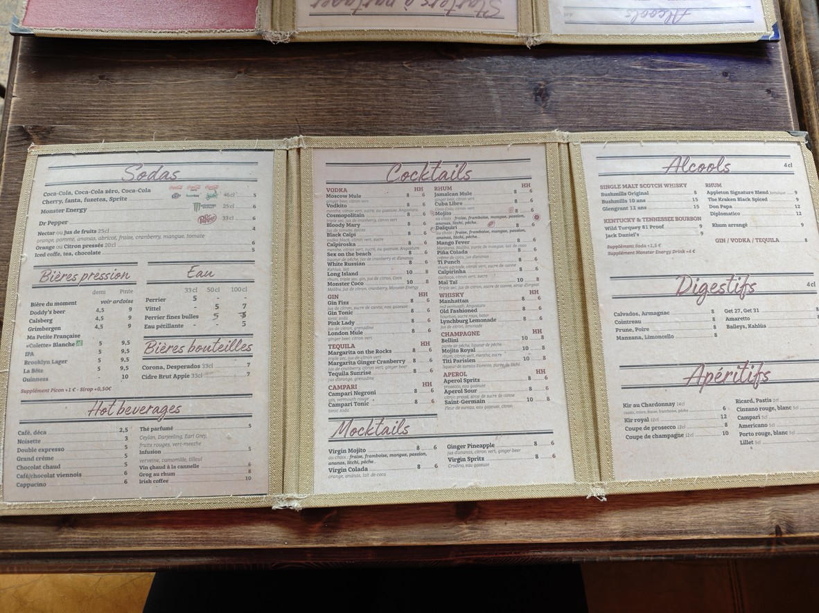 Doddy's Coffee menu 3