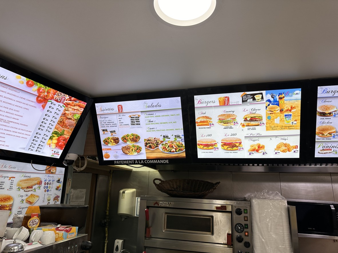 Alésia Food menu 3