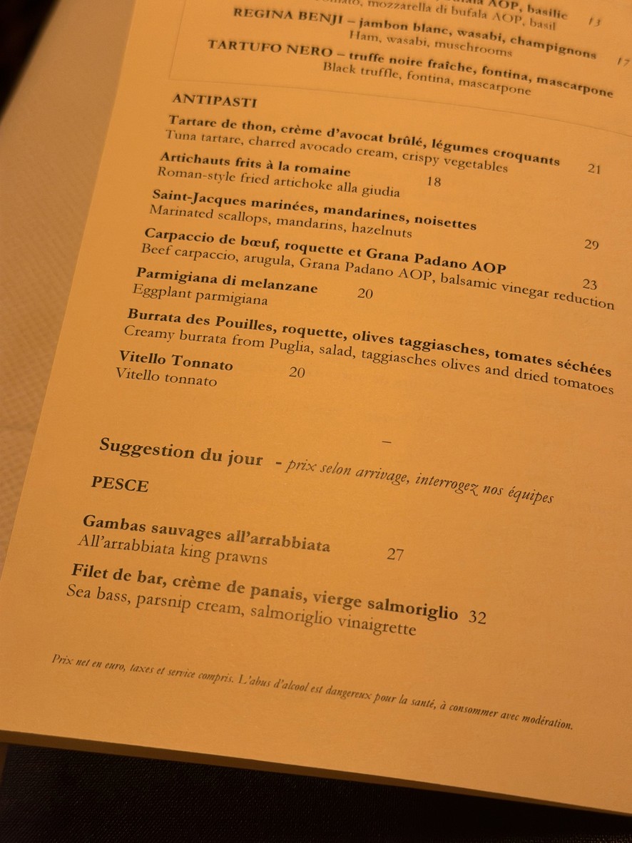 Ischia by Denny imbroisi menu 1