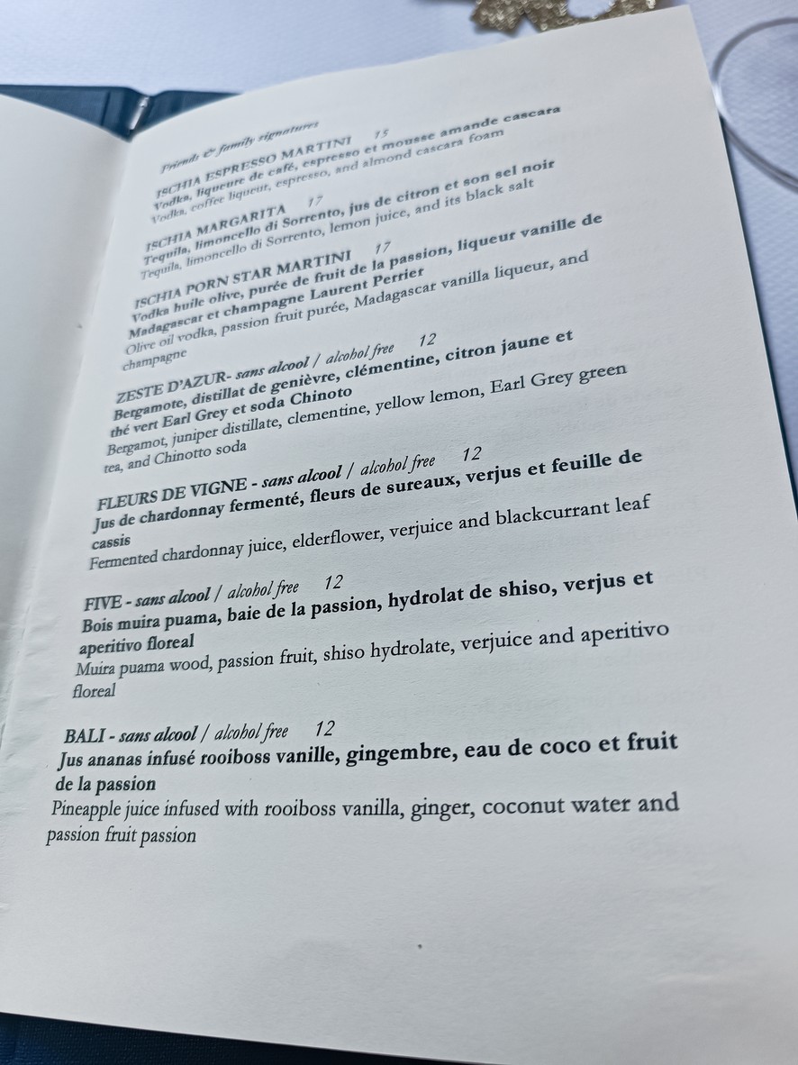 Ischia by Denny imbroisi menu 3