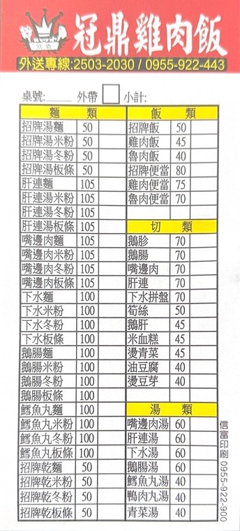 Guan Ding Ji Rou Fan