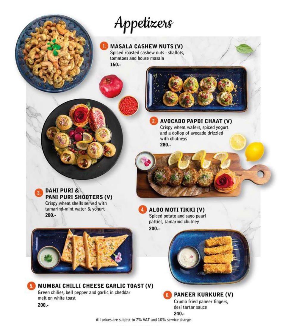 EKKA Indian Grill and Bar menu 2