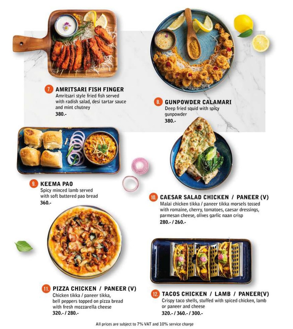 EKKA Indian Grill and Bar menu 3