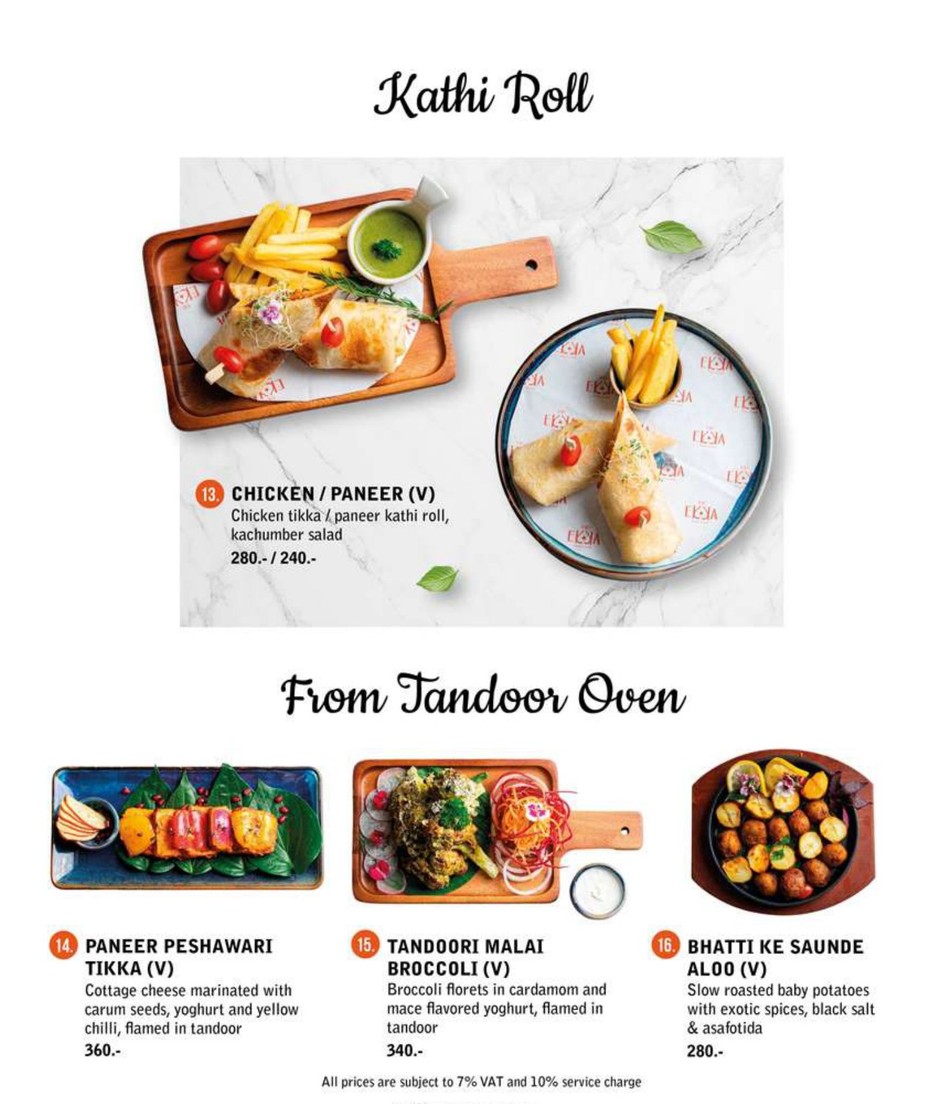 EKKA Indian Grill and Bar menu 4