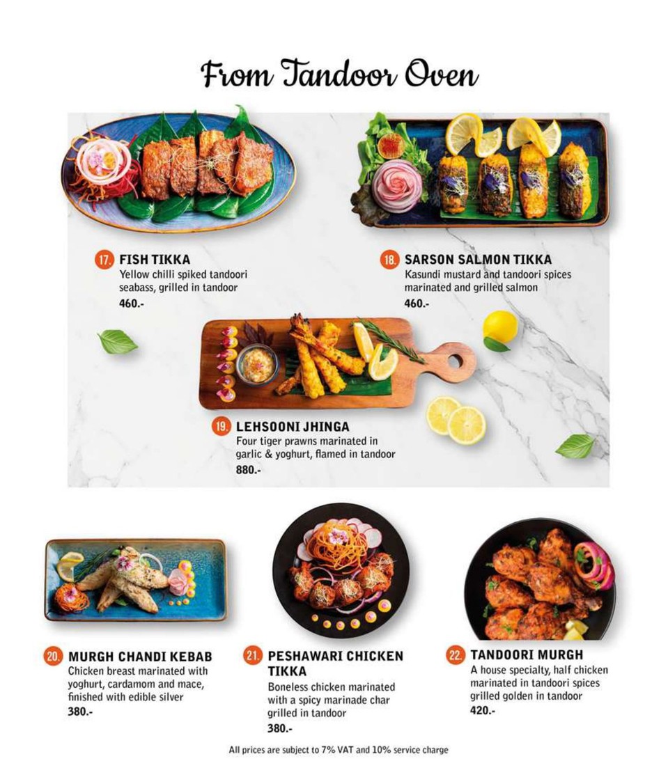 EKKA Indian Grill and Bar menu 5