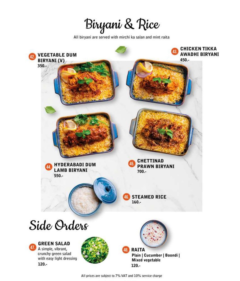 EKKA Indian Grill and Bar menu 9