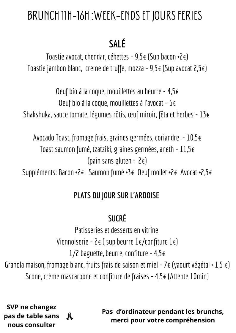 Café Pimpin 20 menu 3