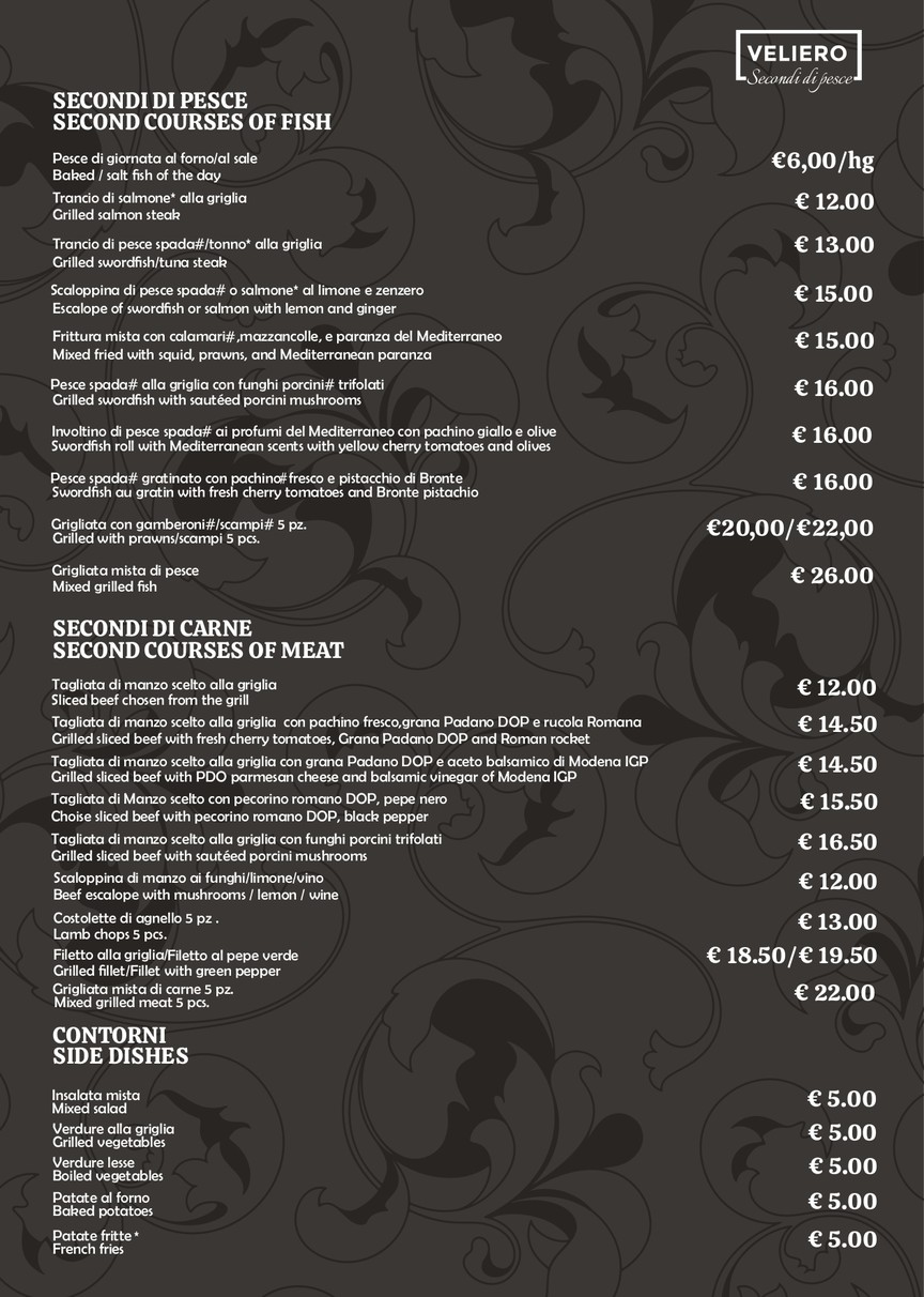Ristorante Pizzeria Il Veliero menu 3