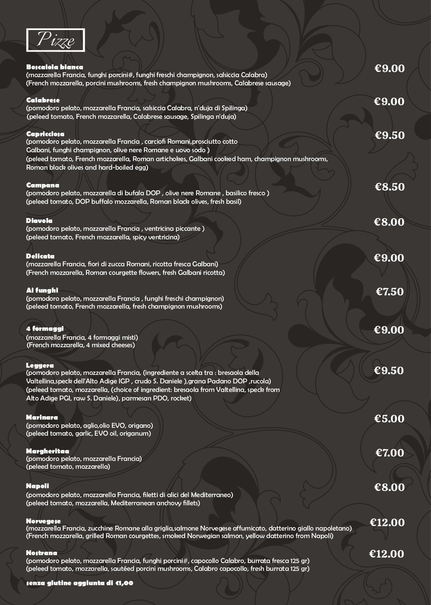 Ristorante Pizzeria Il Veliero menu 5