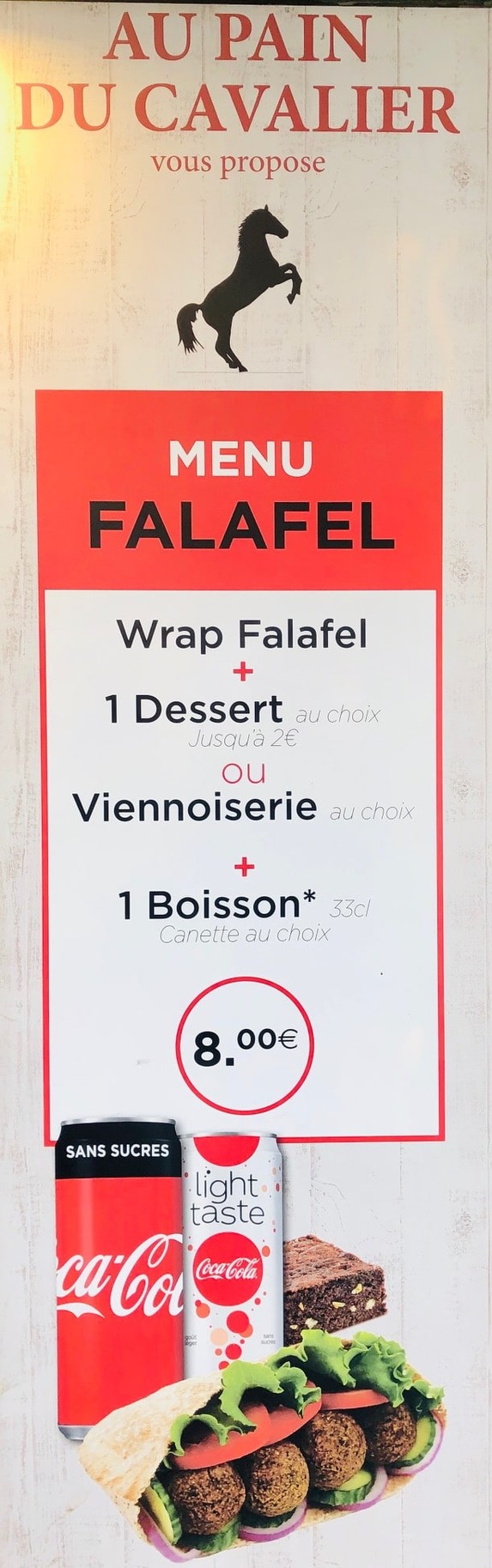 Au Pain du Cavalier menu 2