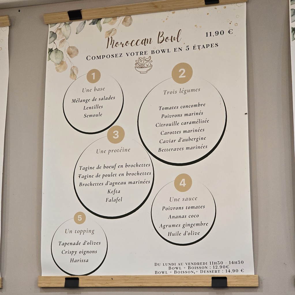 Maison Ambre menu 2