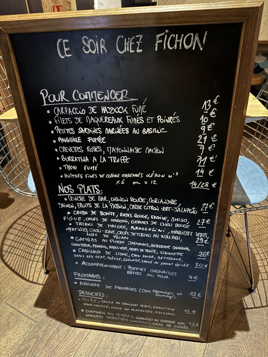 Fichon menu 1