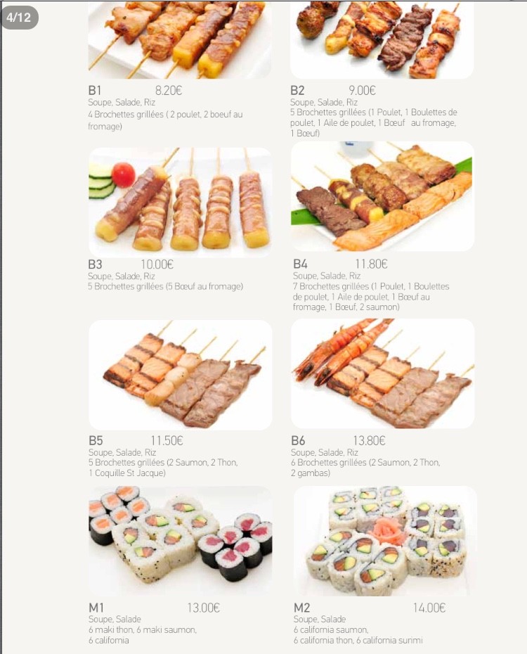 Eurasia menu 1