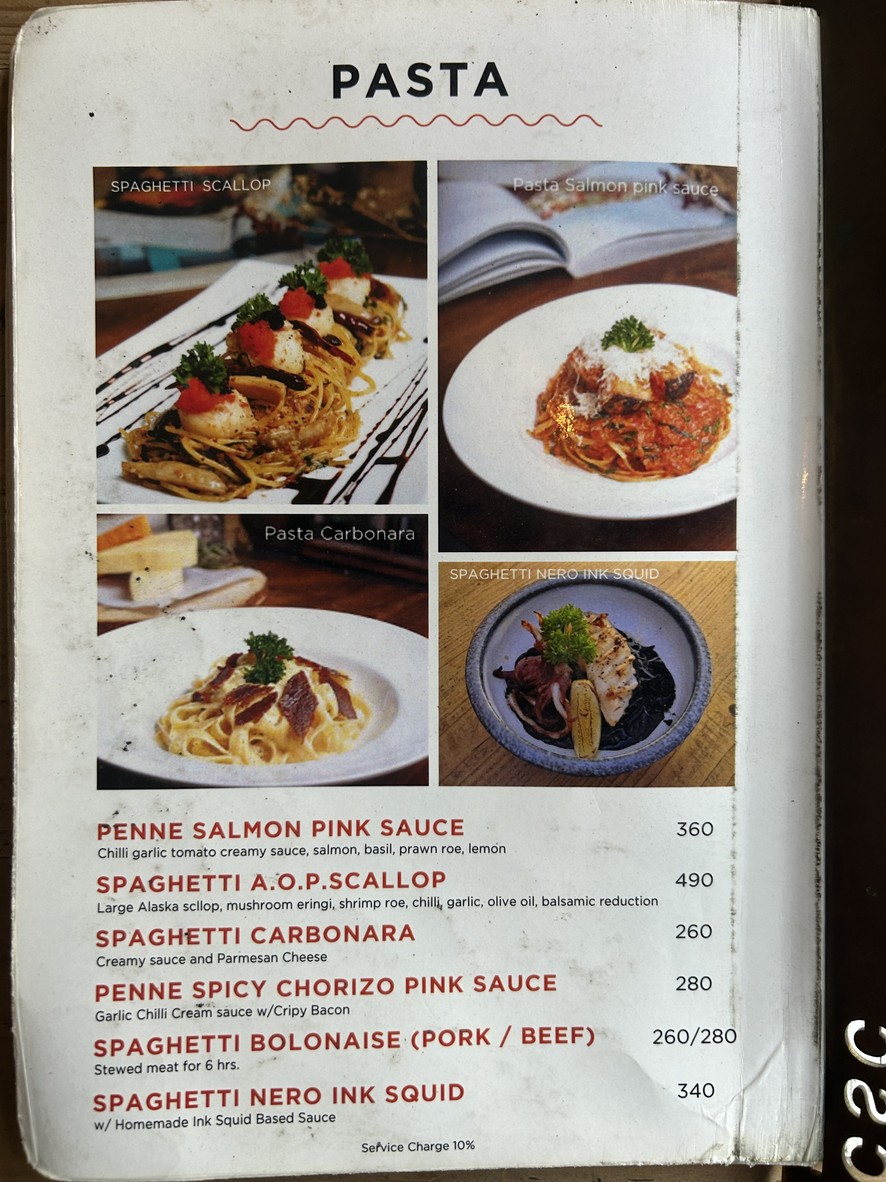 Counting Sheep Corner menu 4