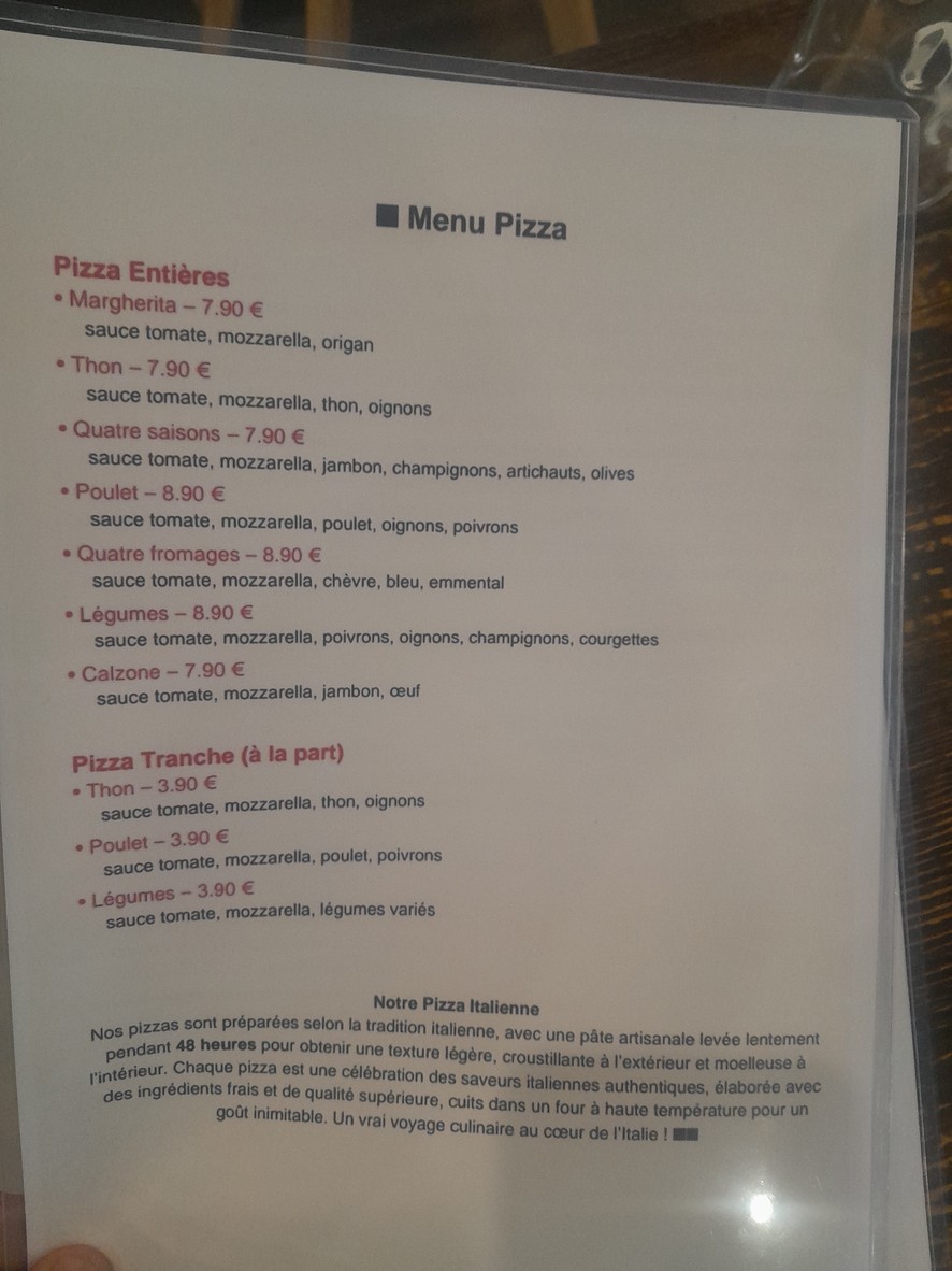 Top Pizza menu 4