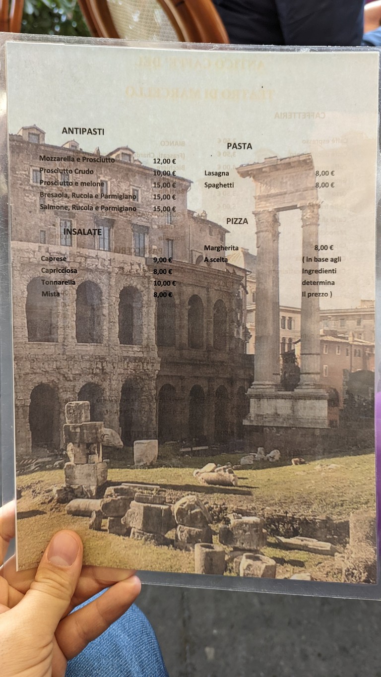 Antico caffè del teatro di Marcello menu 2