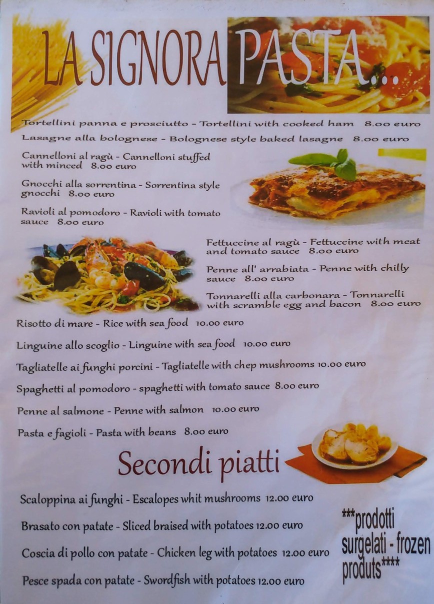 Antico caffè del teatro di Marcello menu 4