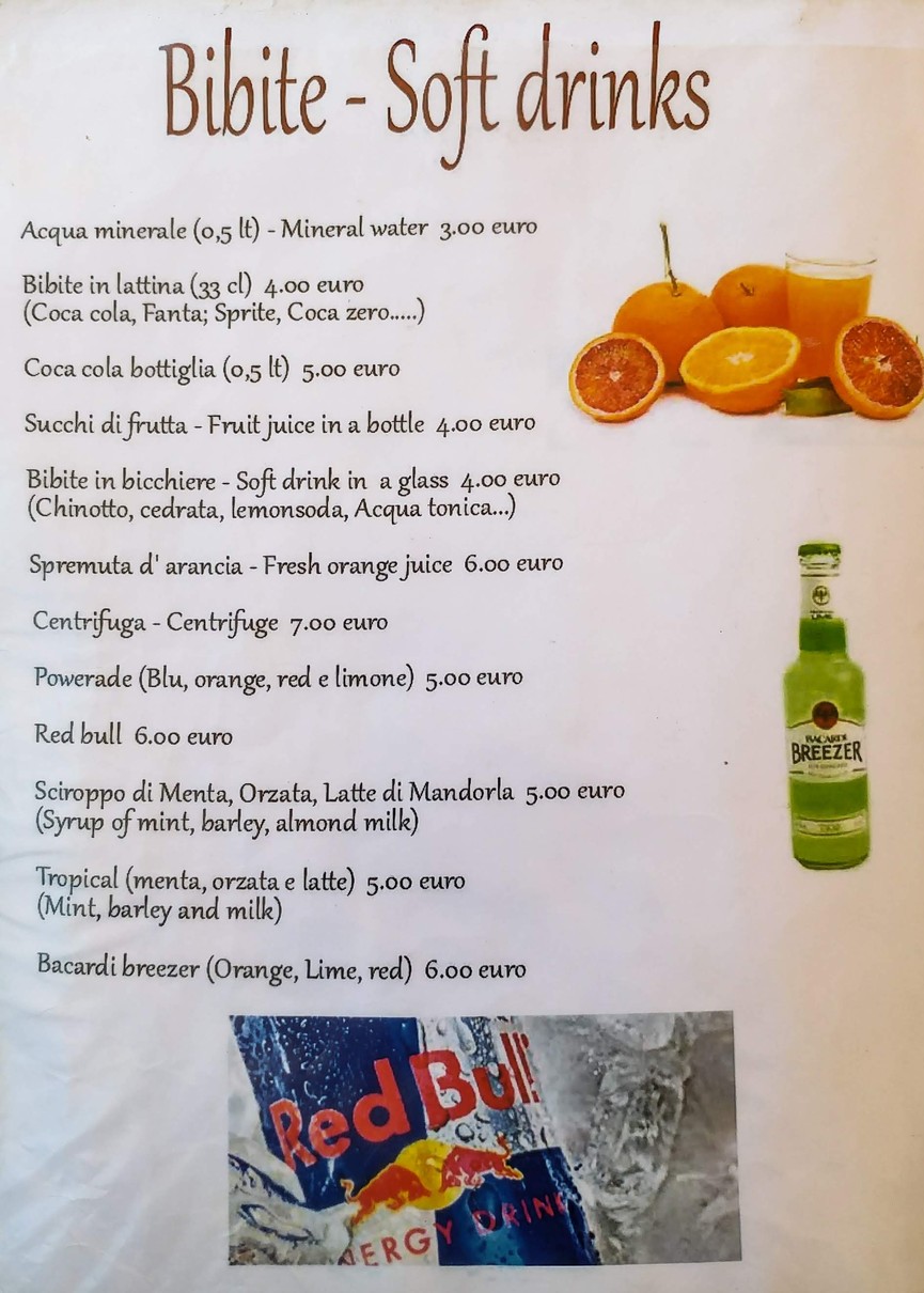 Antico caffè del teatro di Marcello menu 6