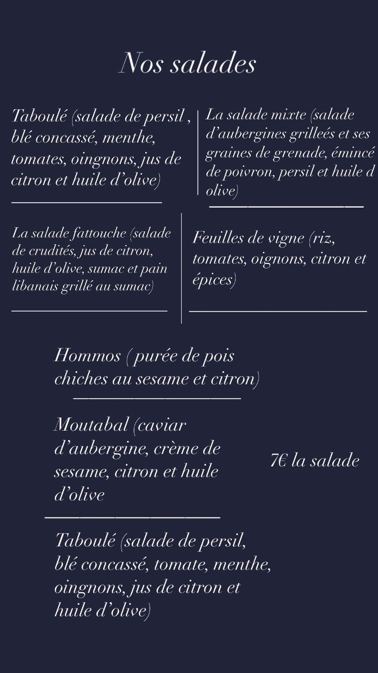 Restaurant et Snack du Pont menu 2