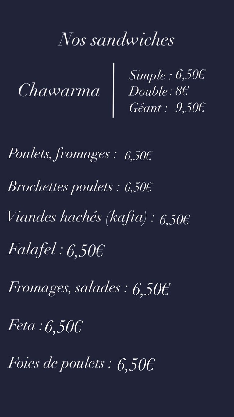 Restaurant et Snack du Pont menu 4