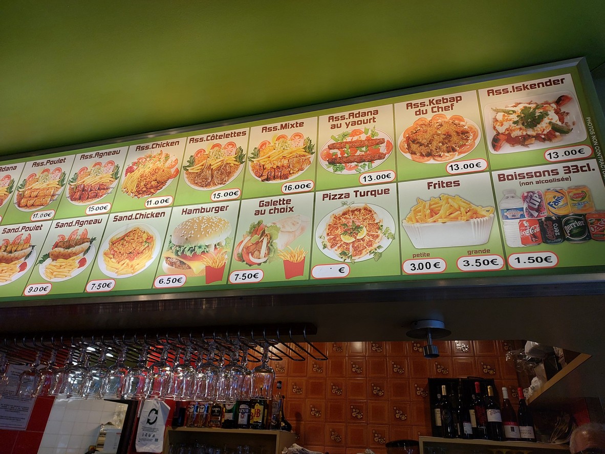 Istanbul Grill menu 1