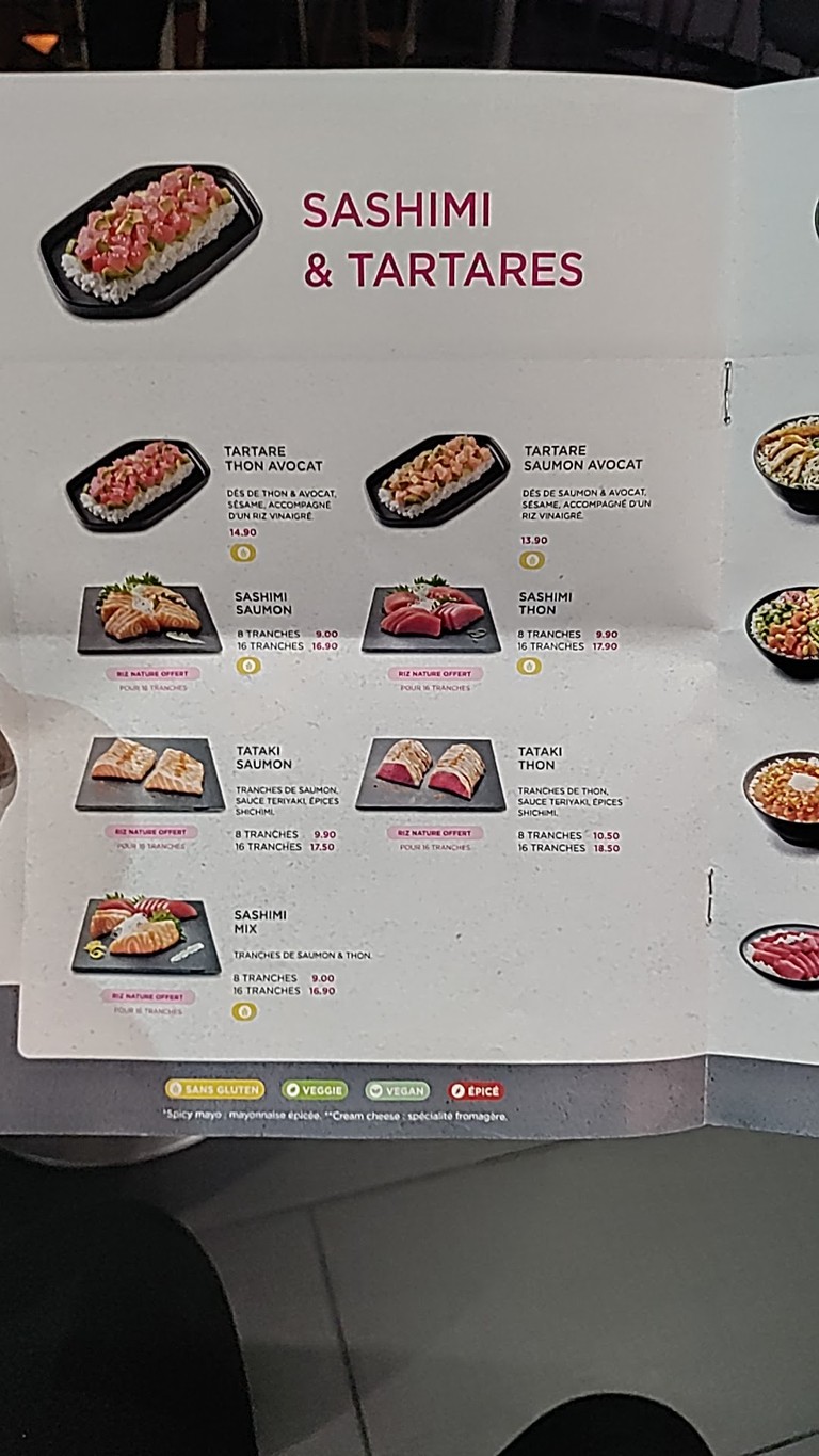 Eat Sushi Villemomble menu 3