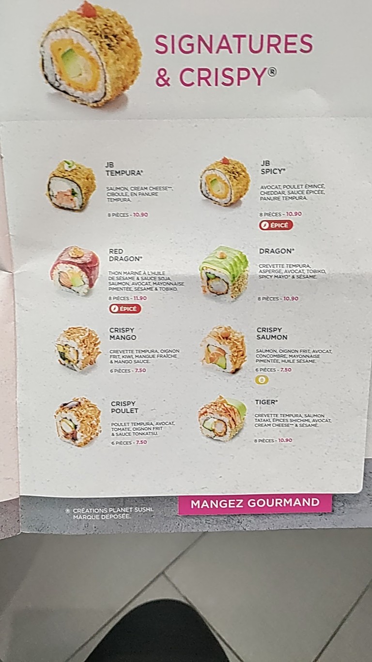 Eat Sushi Villemomble menu 4
