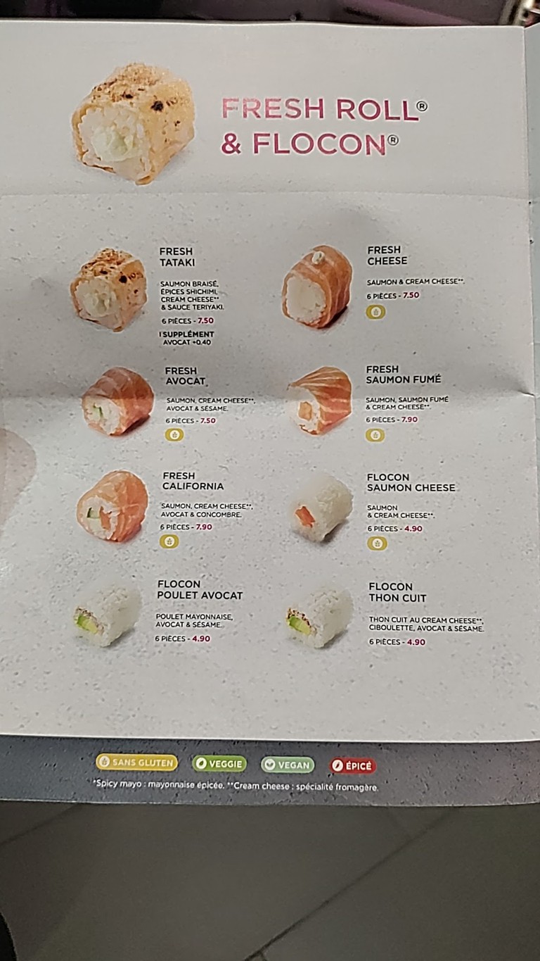 Eat Sushi Villemomble menu 5