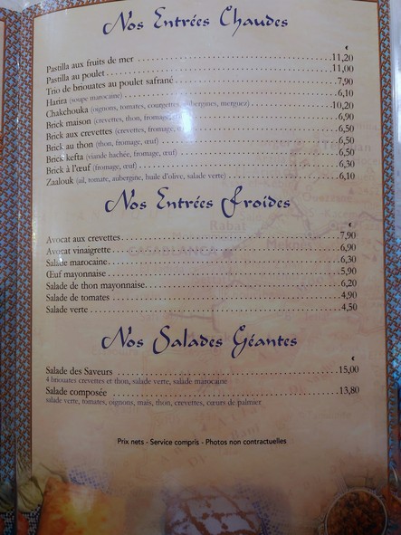 Les Saveurs du Maroc