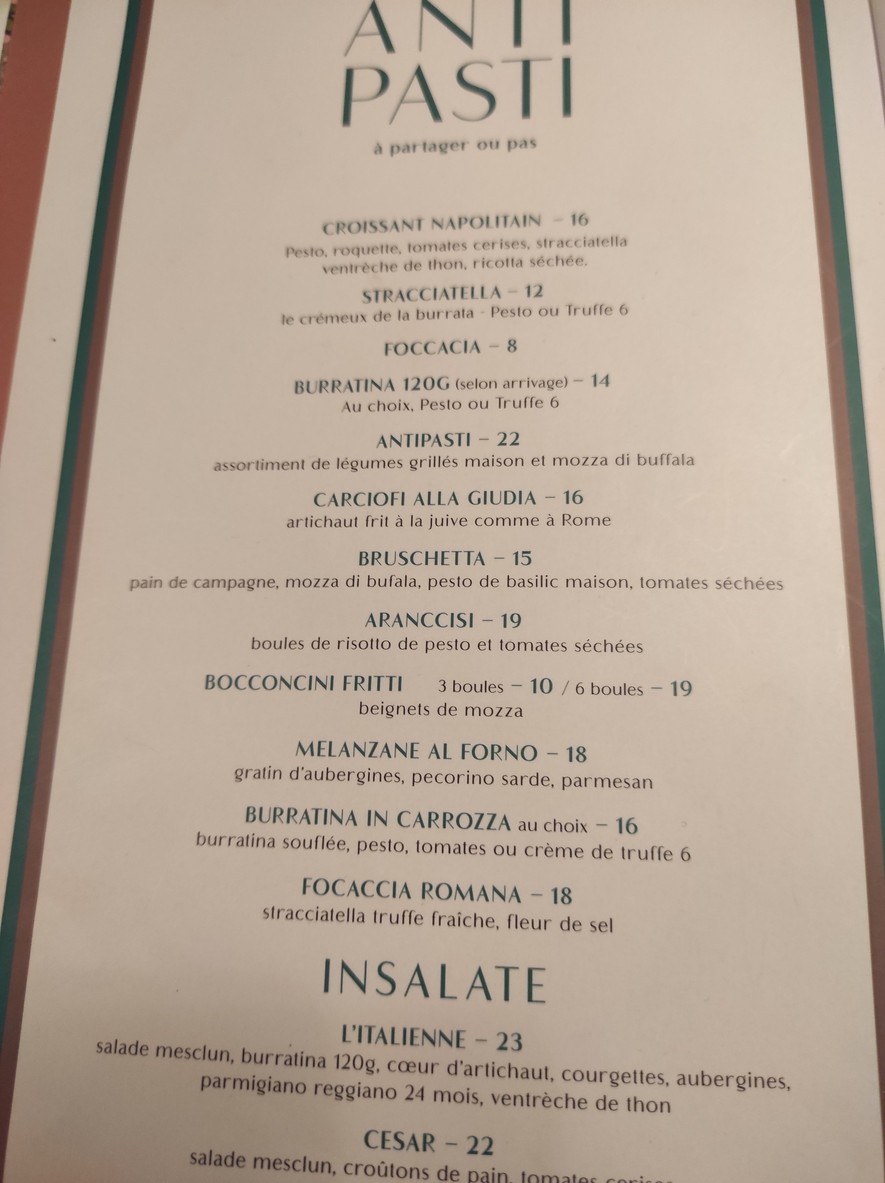 Rosetta 17 menu 1