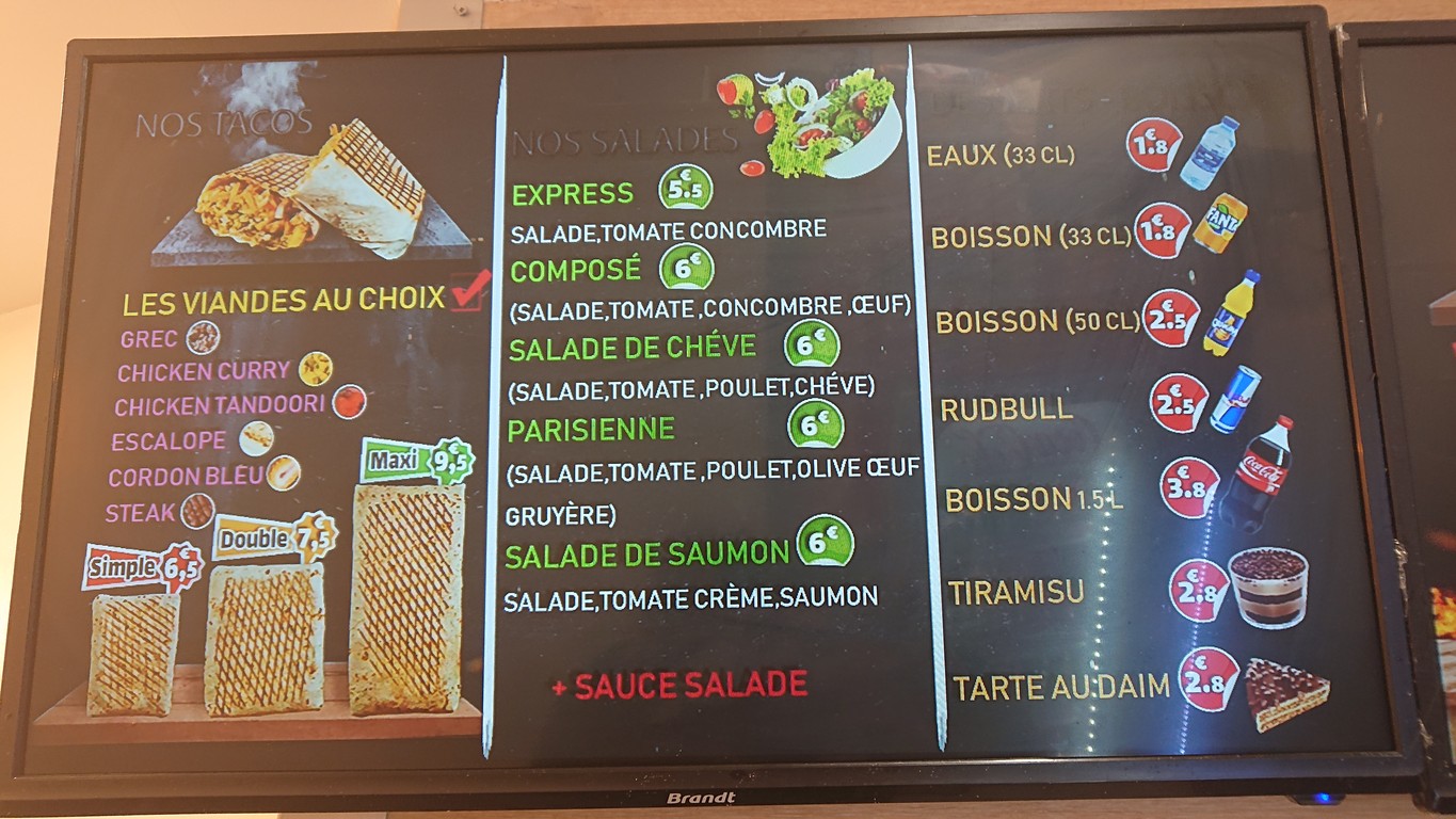 Express Food menu 3