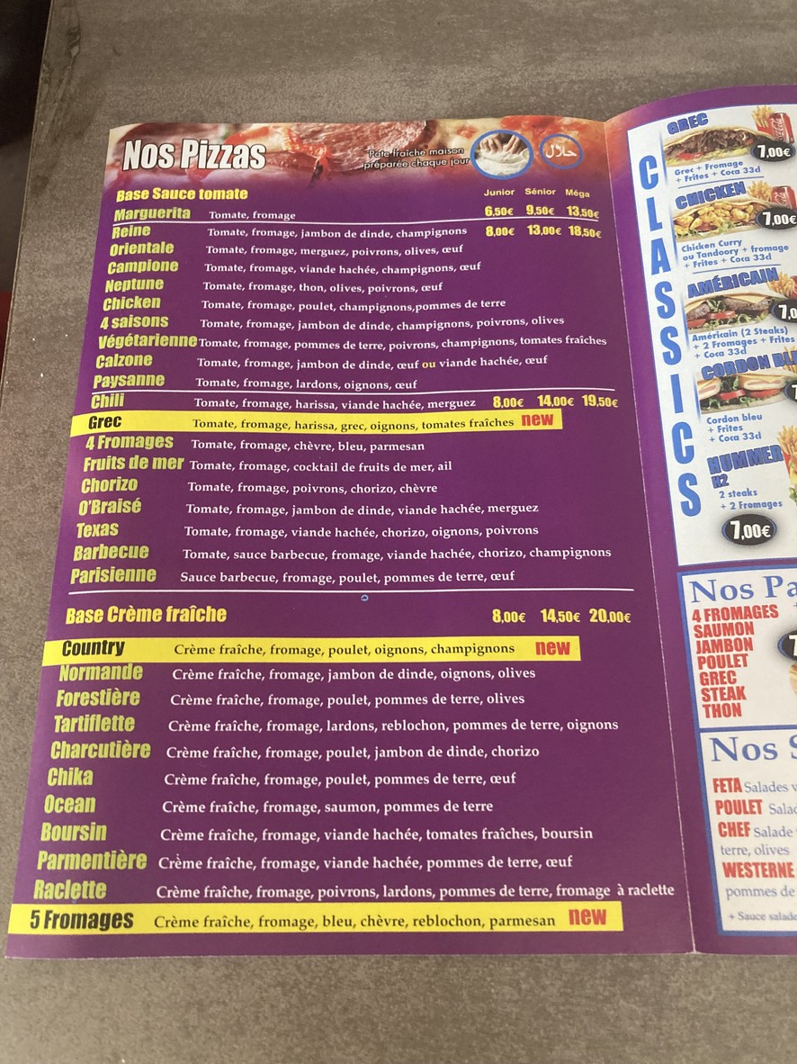 O'Braise menu 2