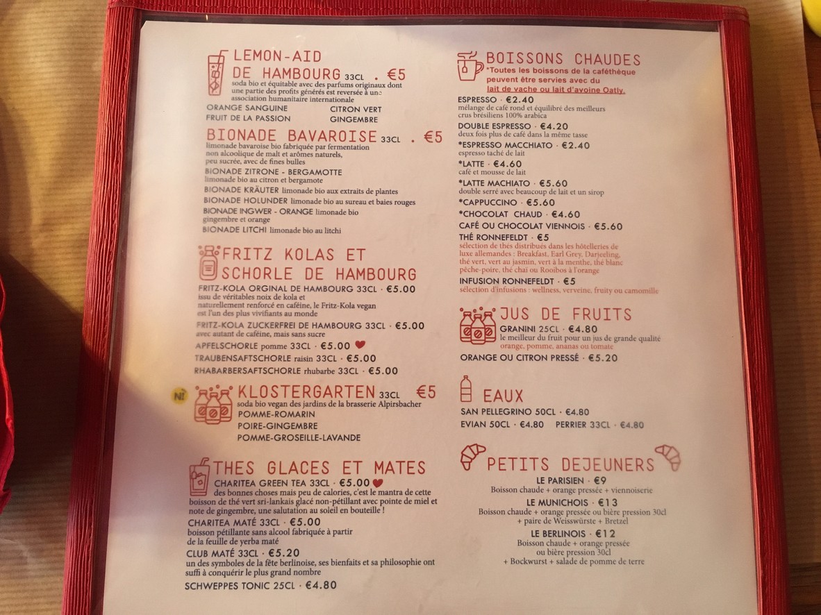 Café titon menu 3