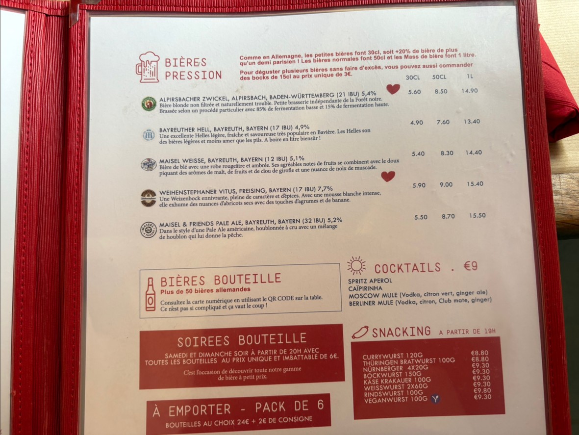 Café titon menu 4