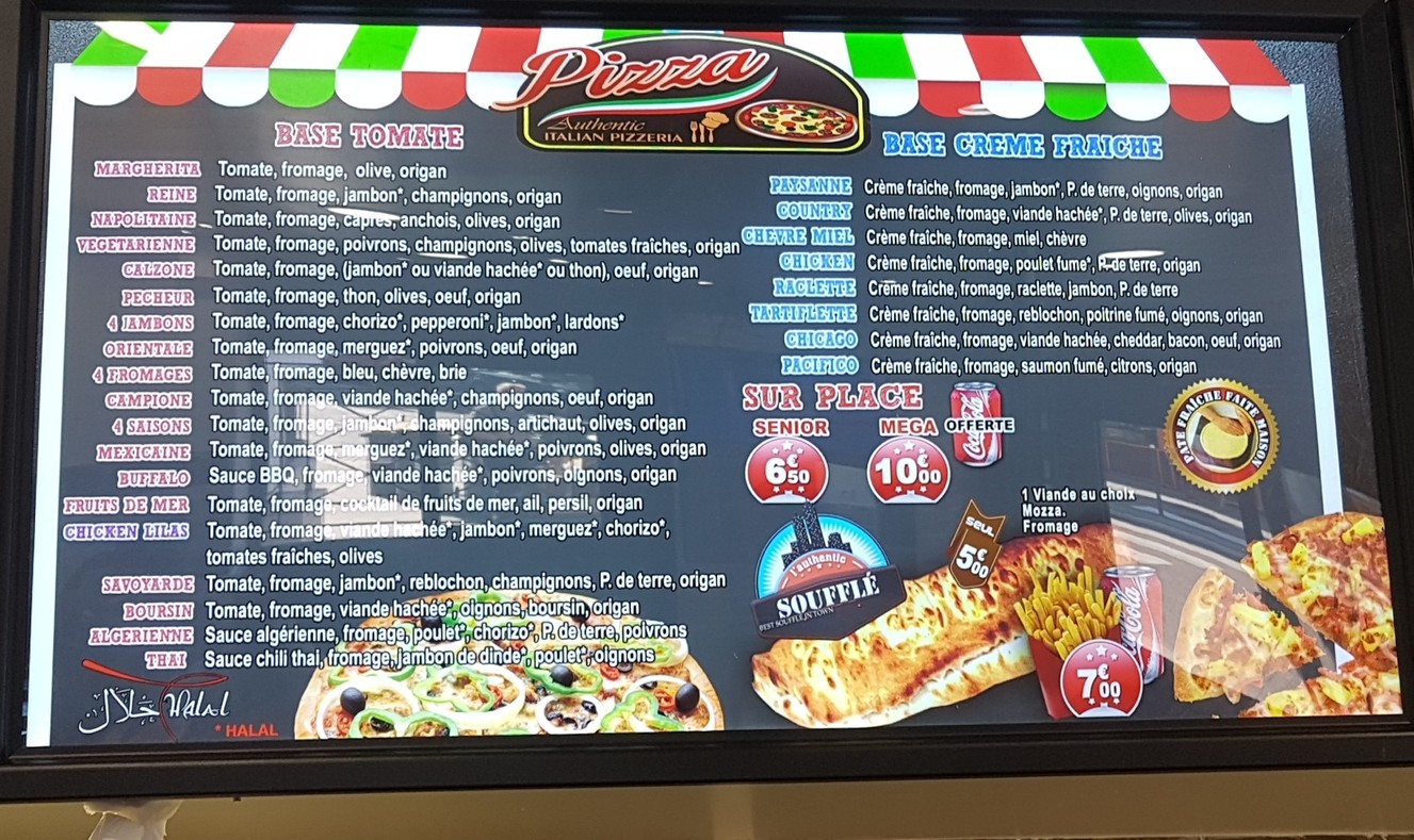CHICKEN LILAS menu 4