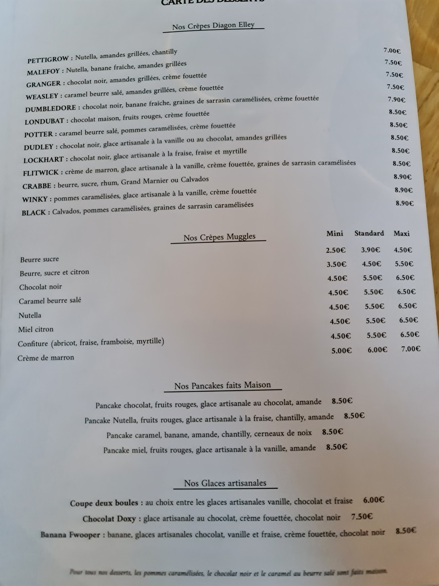 Diagon Elley menu 5