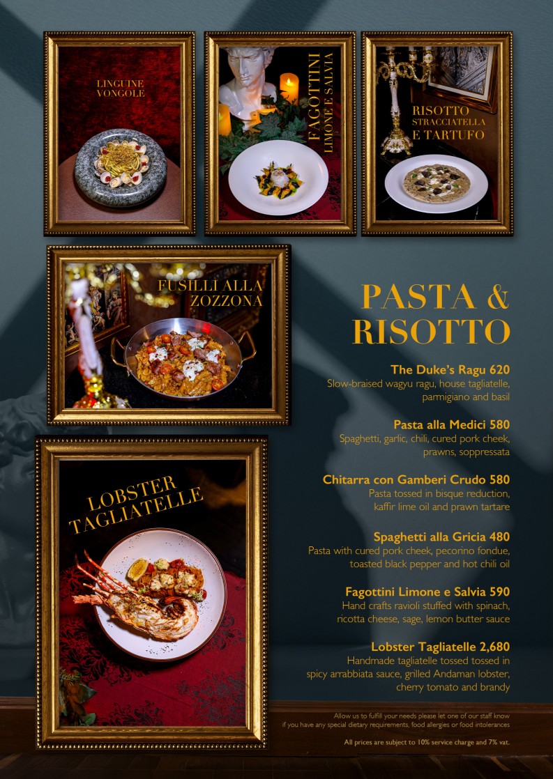 Medici Kitchen & Bar Playhouse Bangkok menu 4