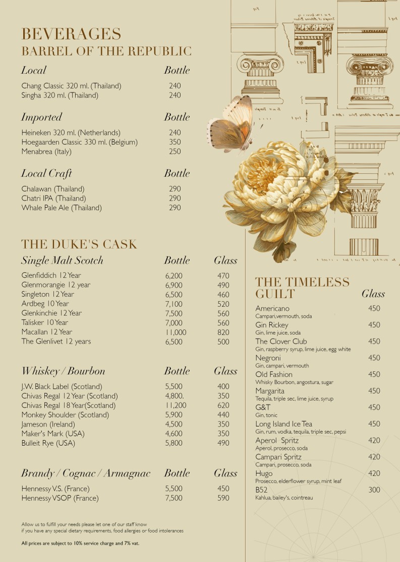 Medici Kitchen & Bar Playhouse Bangkok menu 7