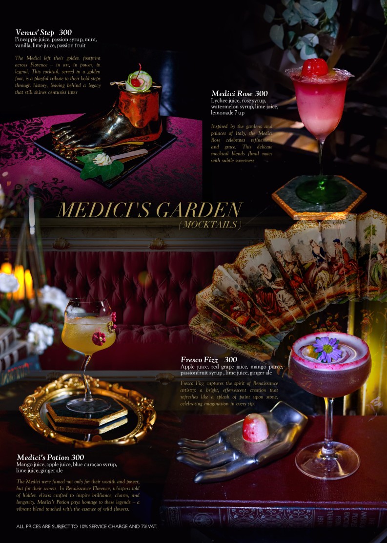 Medici Kitchen & Bar Playhouse Bangkok menu 8