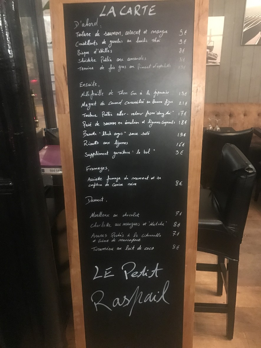 le petit raspail menu 1