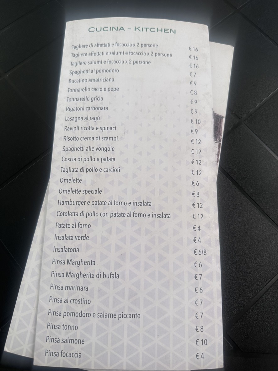 Caffè Italia menu 3