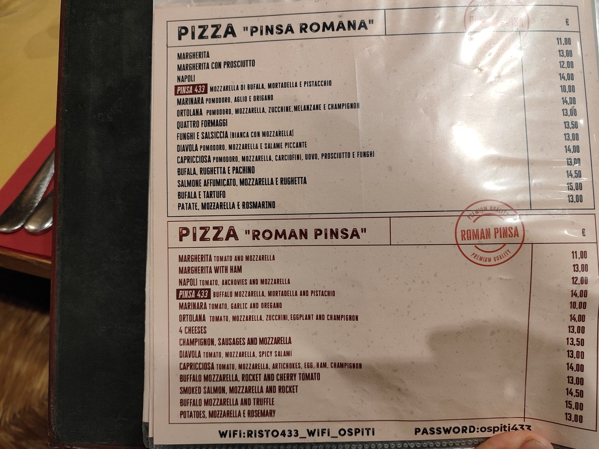 433 menu 2