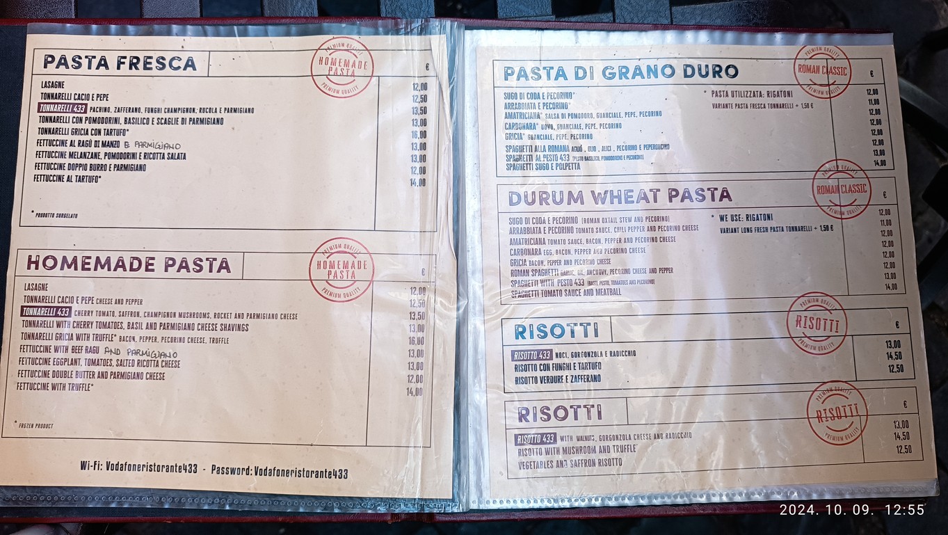 433 menu 3