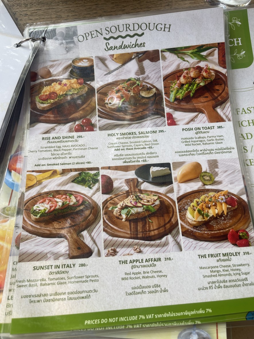 Olive Kitchen - Khaosan menu 2
