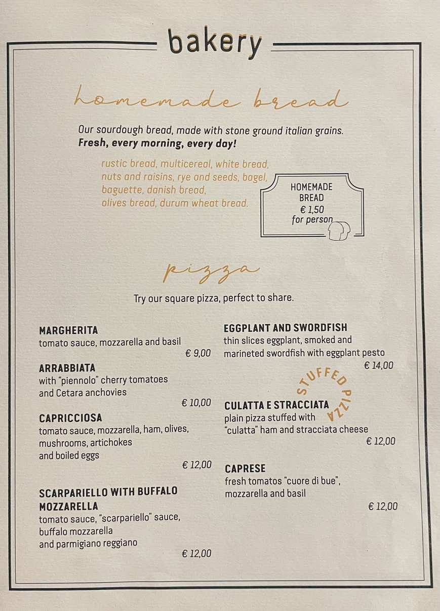 Cresci menu 5