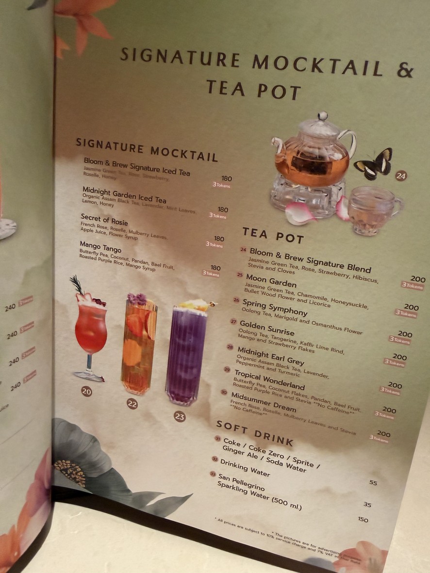 Bloom and Brew The Local Coffee (Grande Centre Point Prestige Bangkok) menu 4