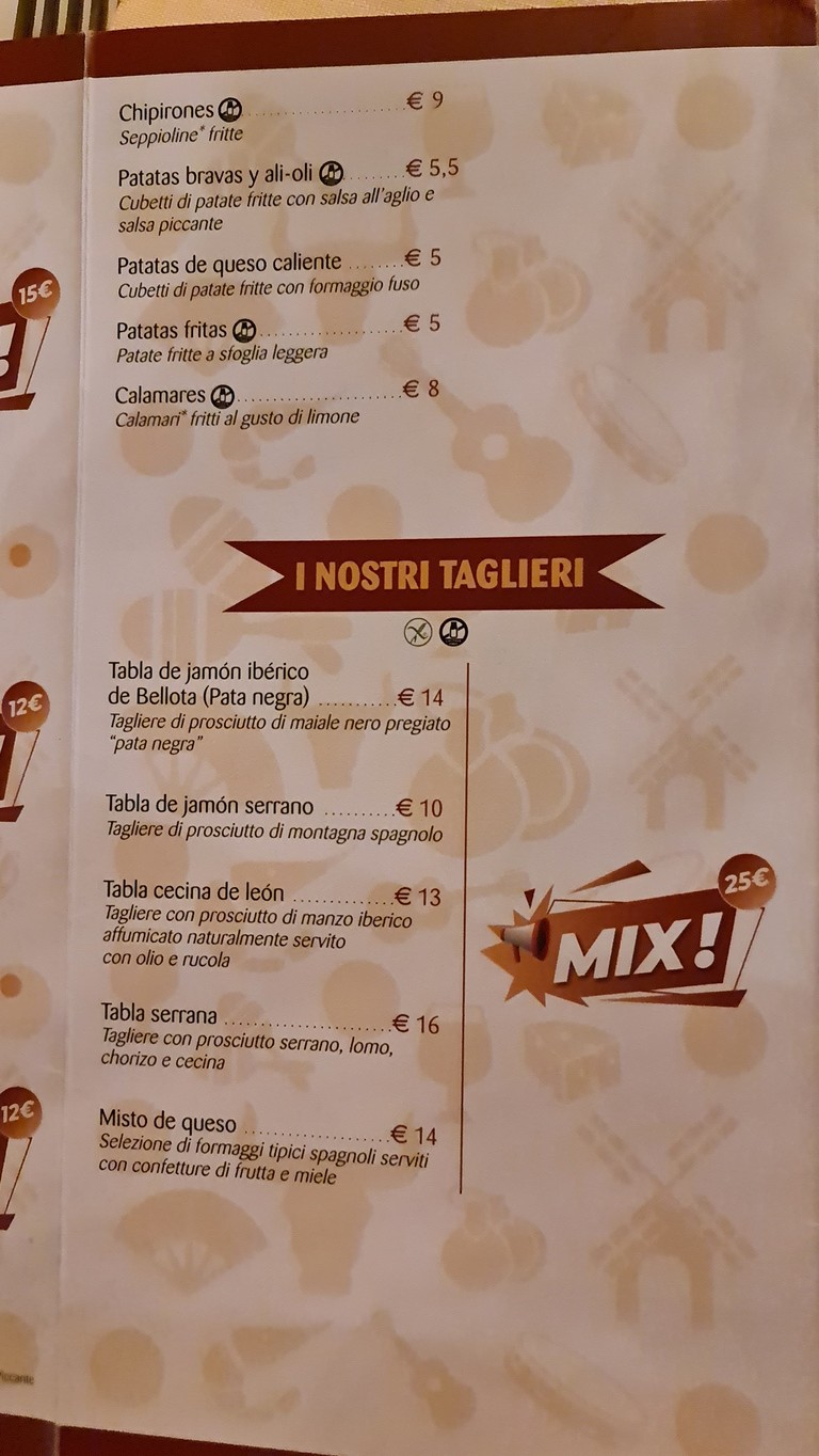 Ristorante Spagnolo - El Duende menu 2