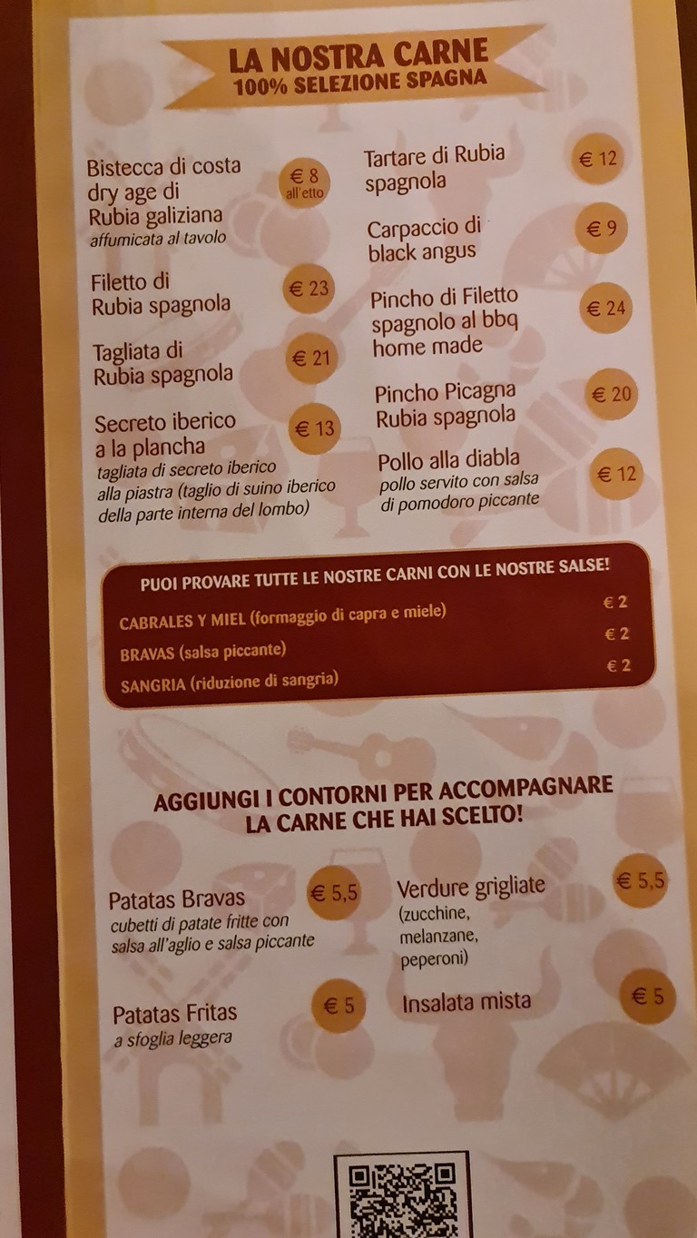 Ristorante Spagnolo - El Duende menu 4